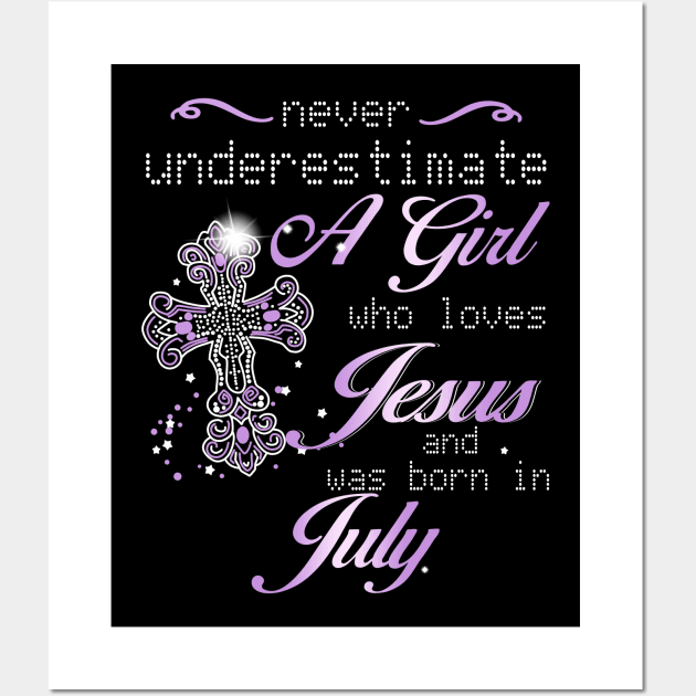 July Girl Wall Art by xylalevans